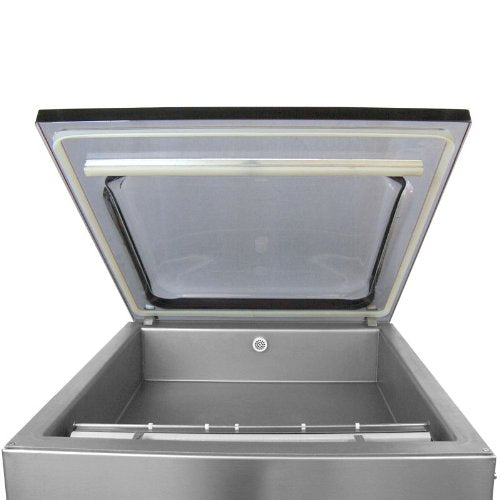 JORESTECH Vacuum Sealer Chamber Seal Machine with Rotary Oil Pump Silver