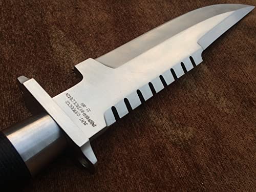 SUFI Custom Handmade 5160 Spring Steel LS1 Commando Bowie Tactical Knife