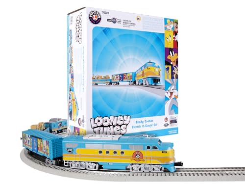 Lionel Looney Tunes Freight O Gauge Train Set Bluetooth & Remote Multi-color