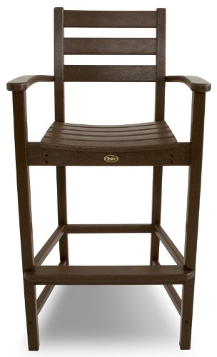 TREX Outdoor Furniture TXS119-1-VL Monterey Bay 5-Piece Bar Set Vintage Lantern