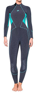 Bare Evoke 3mm Full Wetsuit Aqua Blue