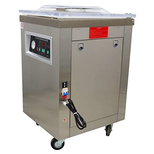 TECHTONGDA Vacuum Sealer Packaging Machine Stainless Steel Grey