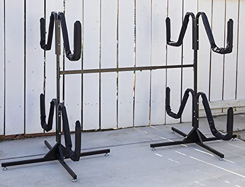 Insight Goods Kayak Rack - Free Standing Kayak Storage for Indoor/Outdoor (4 Kayaks)