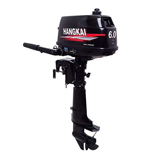 HANGKAI GDAE10 6HP 2 Stroke Outboard Motor Black