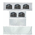 TentandTable Premium Blockout Sidewall Kit 20' x 30' for High Peak Frame Tents White