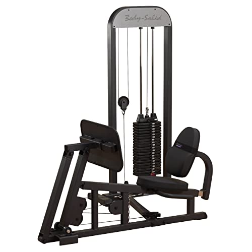 Body-Solid Leg Press Machine 210-Pound Stack Home Gym Black