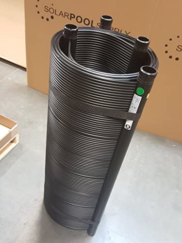 SolarPoolSupply Universal Solar Pool Heater Panel Replacement Black