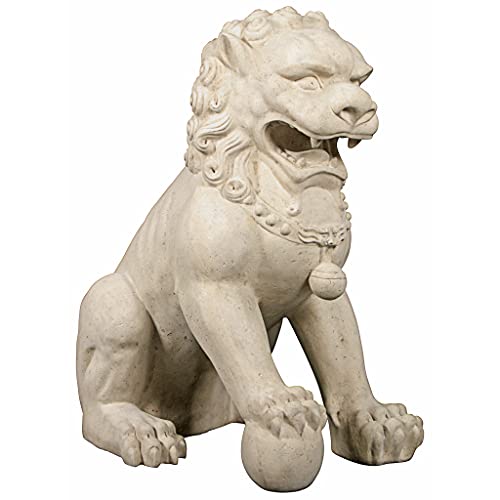 Design Toscano Male Foo Dog Antique Stone Finish