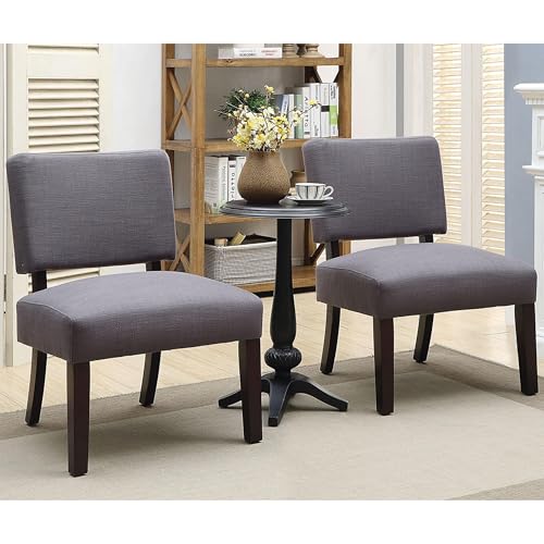 Furniture of America Jetson 3-Piece Wood Accent Table and Chair Set Grey