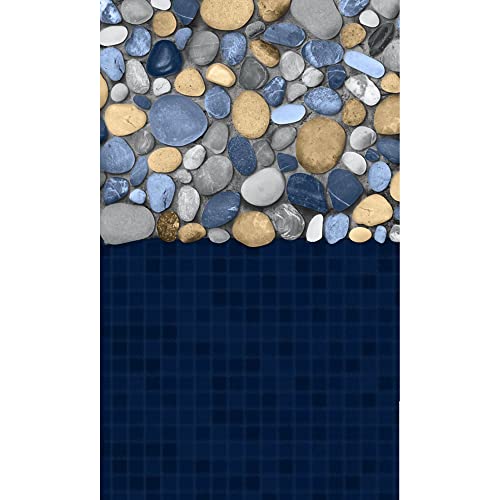 Blue Wave NL213-40 Heavy Gauge Canyon Overlap Pool Liner Blue