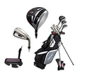Precise Left Handed M5 Golf Club Set for Tall Men Black/Red