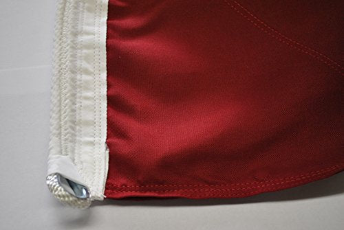 Flag Zone 30' x 60' Nylon US Flag with Embroidered Stars Red, White and Blue