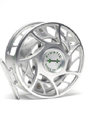 Fin-Atic Hatch 9 Plus Clear/Green Mid Arbor Reel Green