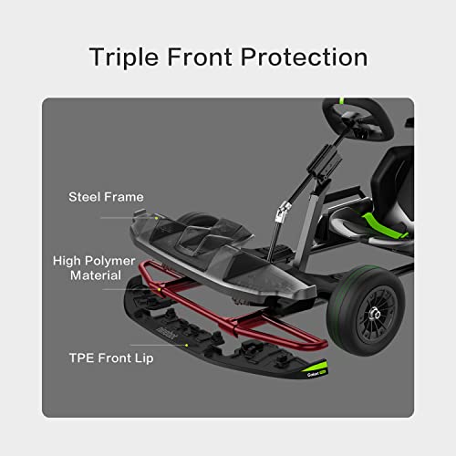 Segway Ninebot Electric GoKart Pro 23mph 15.5 Mile Range Black