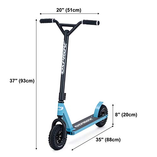 Osprey Dirt Scooter Off-Road Pneumatic Tires Blue