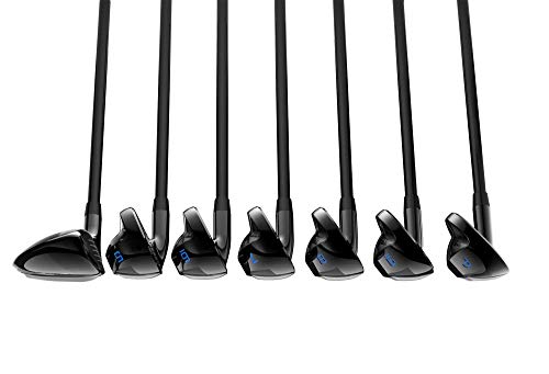 Cobra 2020 T-Rail Iron Combo Set Men's Right Hand Graphite Senior Flex Black/Blue