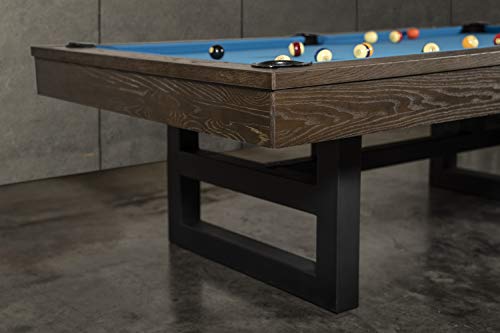 Empire USA Chino Slate Pool Table with Premium Billiard Accessories Brownwash