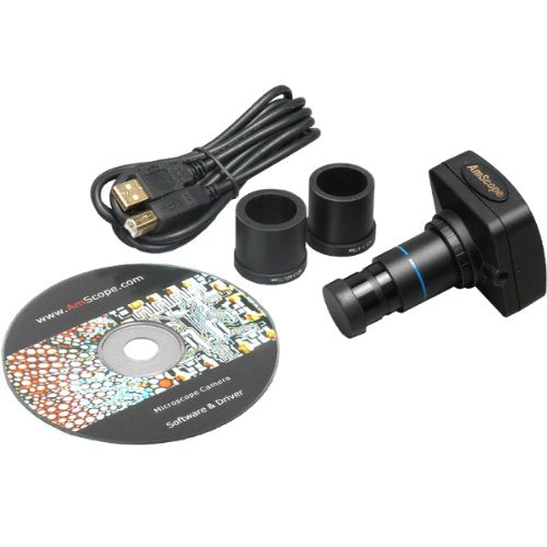 AmScope Digital Metallurgical Microscope 50X-1500X with 1.3MP Camera