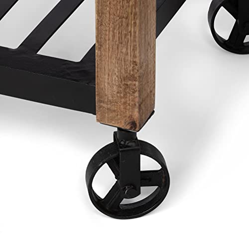 Park Hill Collection Garden Potting Cart Natural