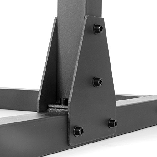 XMark Olympic Bar Squat Rack Stand Adjustable Bench Press Multi-Function