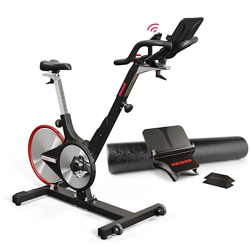 Keiser M3i Indoor Cycle Bundle Raven Black