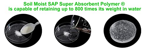 Soil Moist SAP Commercial Agriculture Grade Potassium Polymer 45 LB White