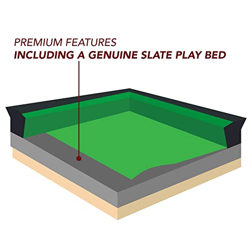 Hathaway Renegade 54-In Slate Bumper Pool Table Black/Green