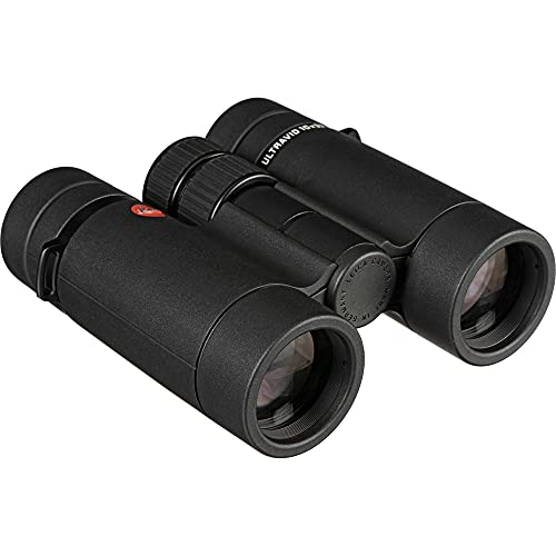 Leica 10x32 Ultravid HD-Plus Binoculars Set with Backpack, Monopod, Cleaning Kit, Cap Keepers & Neck Strap