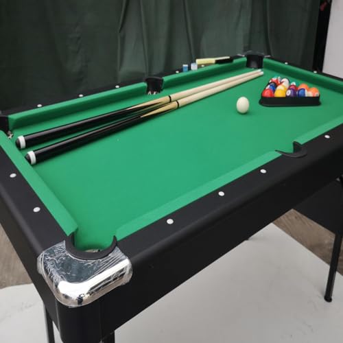NovaVale 5.5Ft 3-in-1 Folding Billiard Table Green