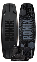 Ronix Wakeboard Package 145 - Parks Wakeboard w/ Parks Boot - 11-12 Black
