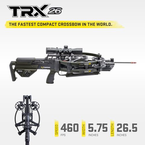 TenPoint TRX 26 Crossbow Moss Green 460 FPS with 100-Yard RangeMaster Scope