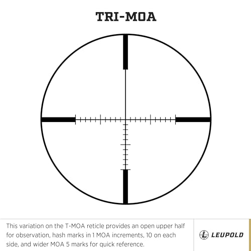 Leupold VX-Freedom 6-18x40 CDS Side Focus Tri-MOA Reticle Riflescope Black