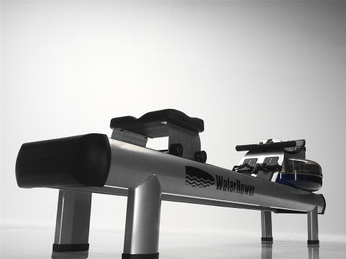 WaterRower M1 Hi Rise Rowing Machine with S4 Monitor Silver