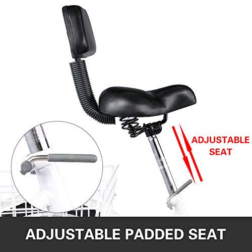 Bkisy Adult 7-Speed Tricycle White