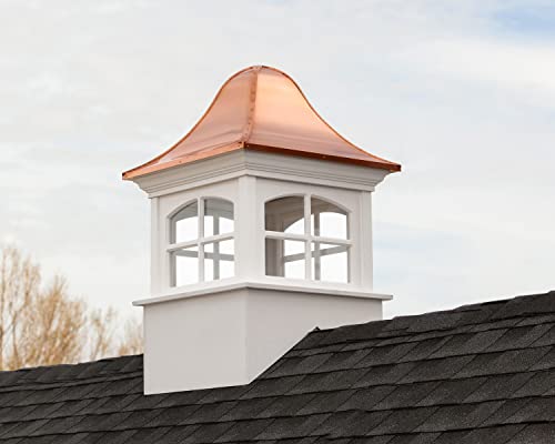 Good Directions Greenwich Vinyl Cupola with Copper Roof 60" x 97" Greenwich