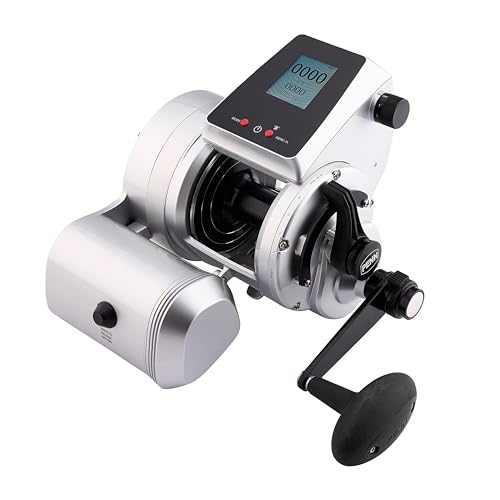 PENN Fathom Electric Fishing Reel Kit Silver/Black