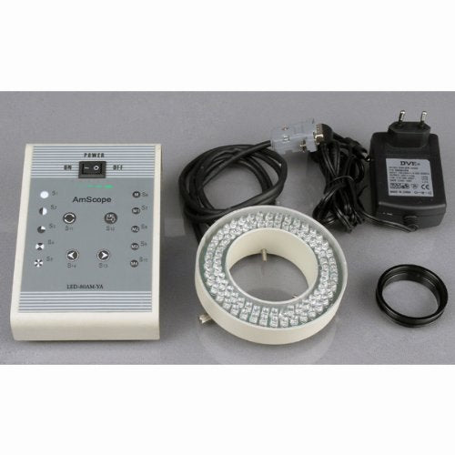 AmScope Professional Binocular Stereo Zoom Microscope White