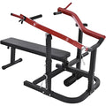 PRODCA Weight Chest Press Bench 11 Adjustable Positions Home Gym Equipment Red