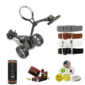 AMBA7 Motocaddy M3 GPS DHC Electric Caddy Cart Bundle Black