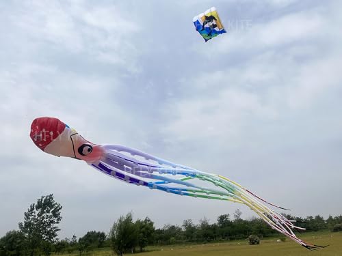 Yingfeida HFLY 20m Giant Pirate Octopus Inflatable Show Kite Colorful