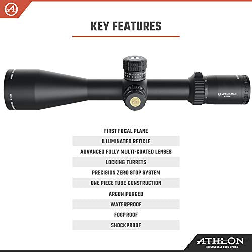 Athlon Optics Helos BTR Gen2 6-24X56 Riflescope Gray