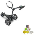 AMBA7 Motocaddy M5 GPS DHC Electric Caddy Cart Bundle Black