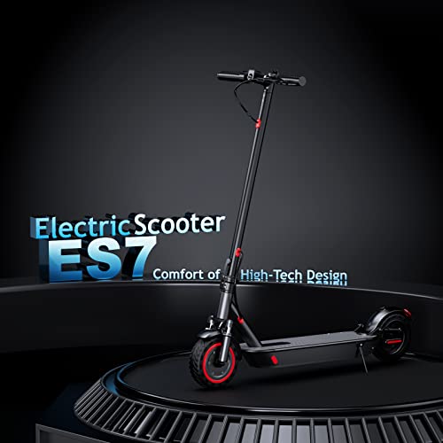 Aovowheel Electric Scooter 8.5" Tires, 19 Mph, Folding Commuter Black
