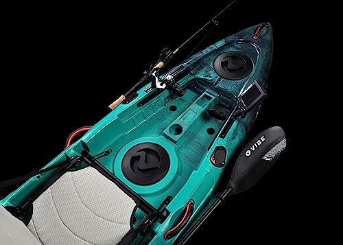 Vibe Yellowfin 100 Angler Sit-On-Top Fishing Kayak Wildfire