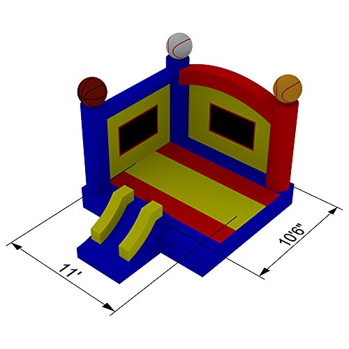 Inflatable HQ Commercial Grade Sports Bounce House PVC with Blower