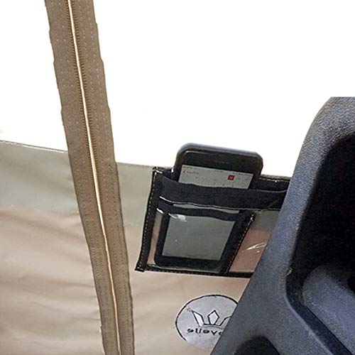 Greenline Eevelle 300D Golf Cart Enclosure 2 Passenger EZ-GO Custom Drivable Cover Black