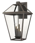 Z-Lite Talbot Outdoor Wall Sconce 4-Light 240W Oil Rubbed Bronze