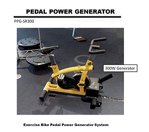 Pedal Power Generator Stationary Exercise Bike System - Child and Adult
