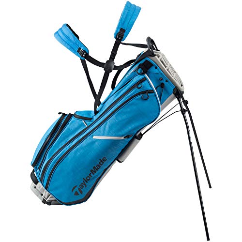 TaylorMade Flextech Crossover Yarn Dye Stand Bag Blue