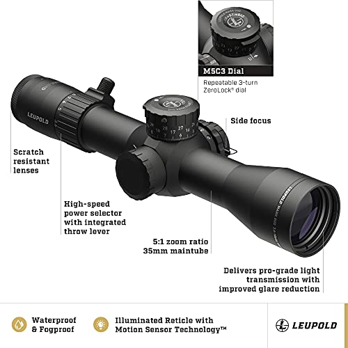 Leupold Mark 5HD 3.6-18x44mm Riflescope Illum. Front Focal Tremor 3